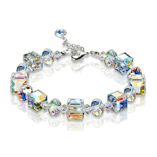Pulsera Cubo de Cristal