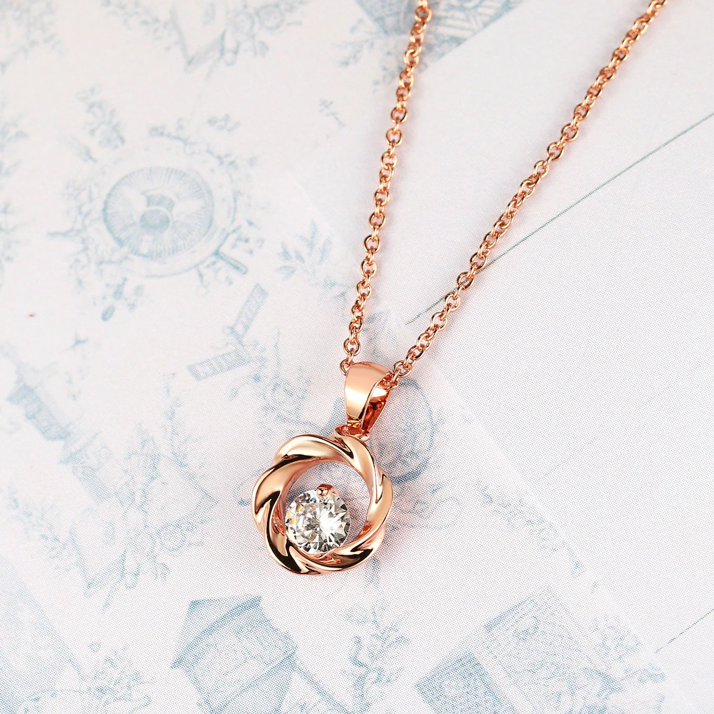 Collar Flor Rosada - Imagen 3